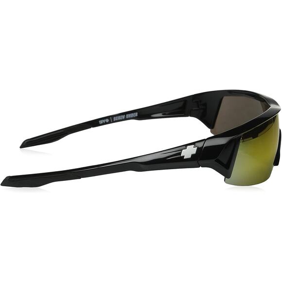 Spy Optic Men's Screw Under Sunglasses in Black/Bronze Red Spectra Lens - Picture 3 of 8